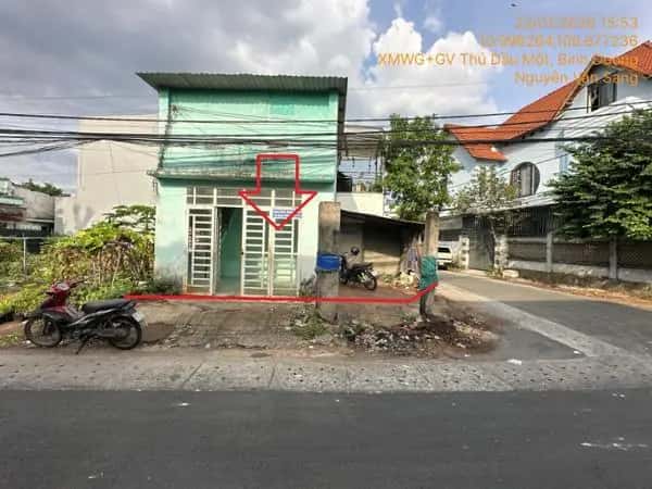 Bán nhà hẻm Huỳnh Văn Luỹ Thành phố Thủ Dầu Một, Bình Dương – giá 2.8 tỷ