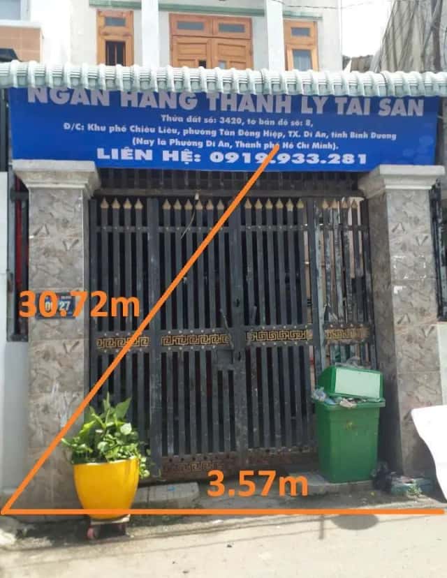 Bán nhà hẻm Vũng Thiện Thị xã Dĩ An, Bình Dương – giá 4.6 tỷ Bán nhà hẻm Vũng Thiện Thị xã Dĩ An, Bình Dương – giá 4.6 tỷ