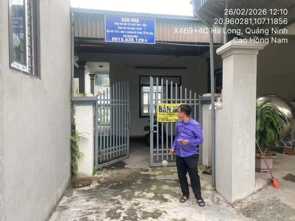 Bán nhà hẻm Hà Trung Thành phố Hạ Long, Quảng Ninh – giá 3.8 tỷ
