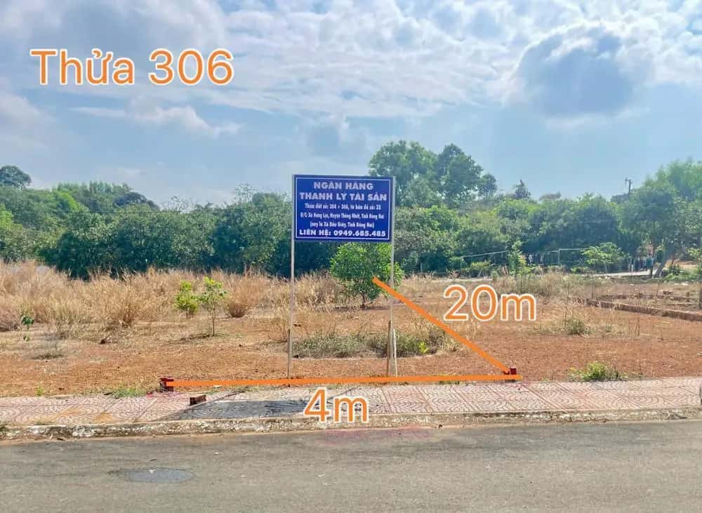 Bán đất Thống Nhất, Đồng Nai – giá 661 triệu