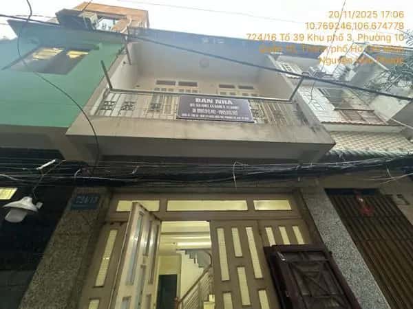 Bán nhà hẻm Tổ 39 Khu phố 3 Quận 10, TP.HCM – giá 9.3 tỷ Bán nhà hẻm Tổ 39 Khu phố 3 Quận 10, TP.HCM – giá 9.3 tỷ