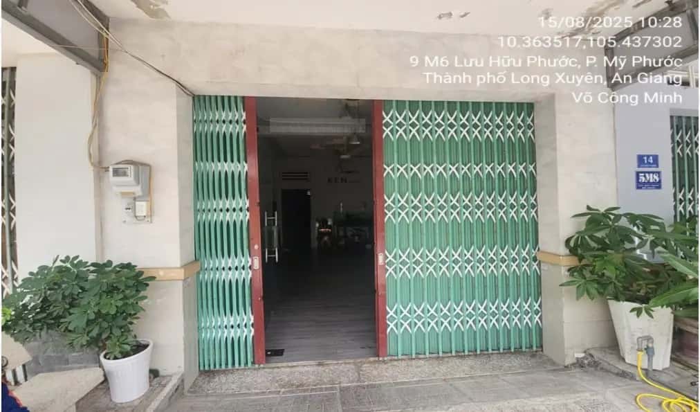 Bán nhà hẻm Lưu Hữu Phước Thành phố Long Xuyên, An Giang – giá 3.5 tỷ