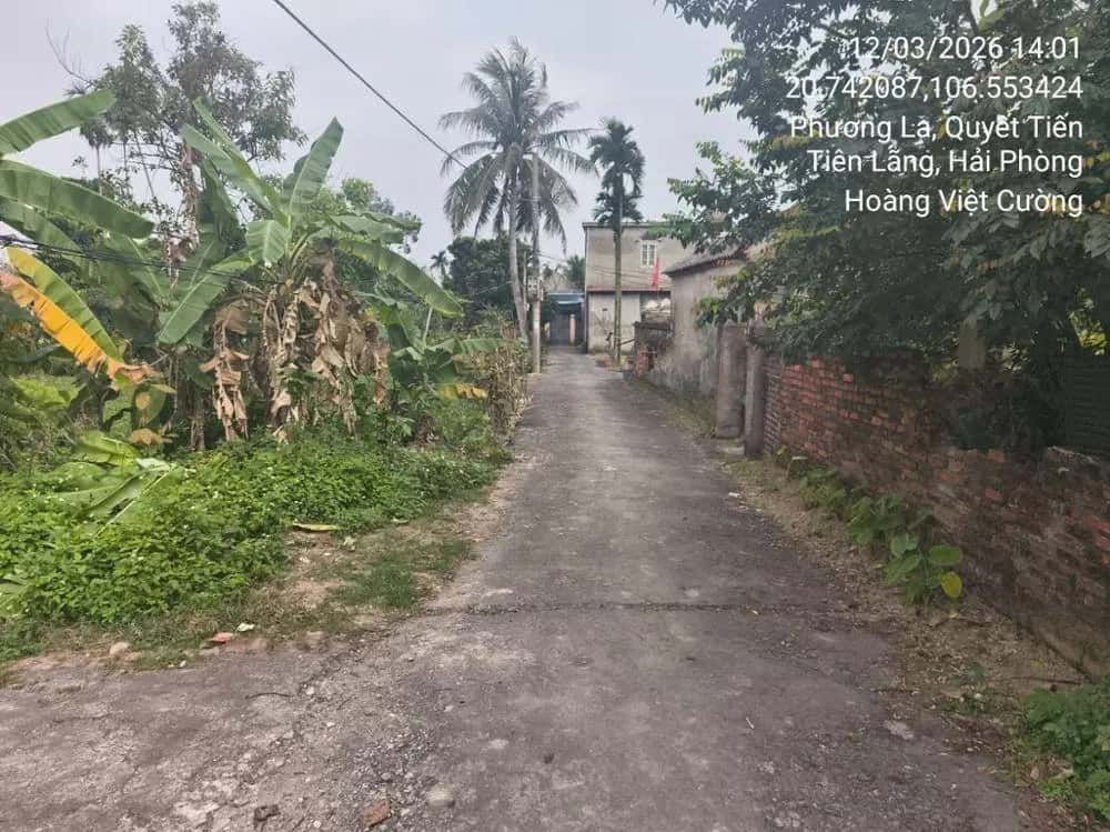 Bán nhà hẻm Thôn Phương La Xã Tiên Lãng, TP. Hải Phòng – giá 782 triệu