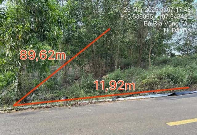 Bán đất Đất Đỏ, BRVT – giá 1.1 tỷ Bán đất Đất Đỏ, BRVT – giá 1.1 tỷ