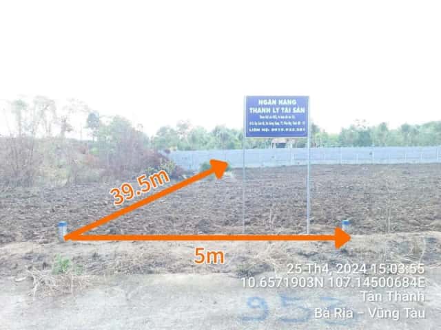 Bán đất Phú Mỹ, BRVT – giá 677 triệu Bán đất Phú Mỹ, BRVT – giá 677 triệu