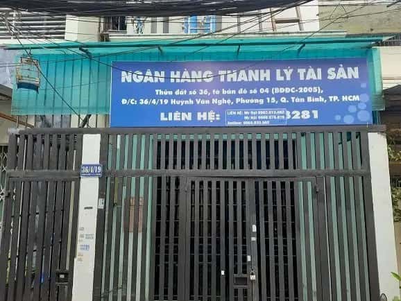 Bán nhà hẻm Đường Huỳnh Văn Nghệ Quận Tân Bình, TP.HCM – giá 7.3 tỷ