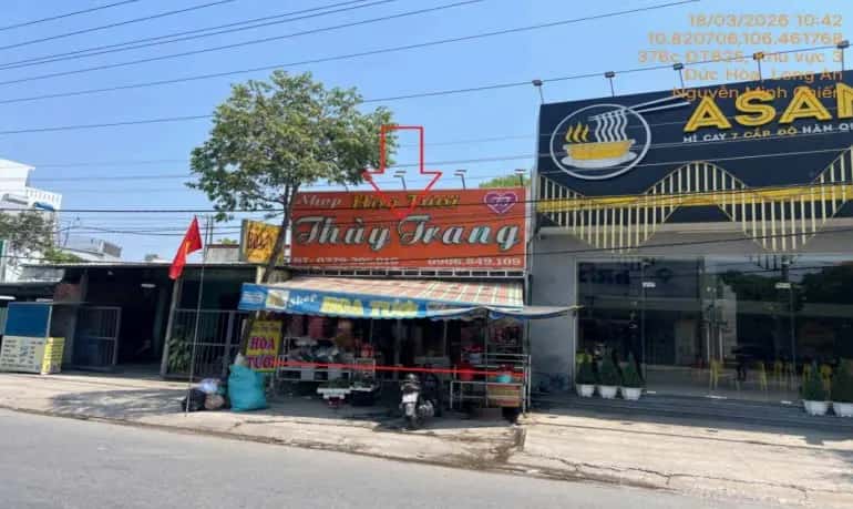 Bán nhà hẻm Đường tỉnh 825 Huyện Đức Hòa, Long An – giá 2.5 tỷ