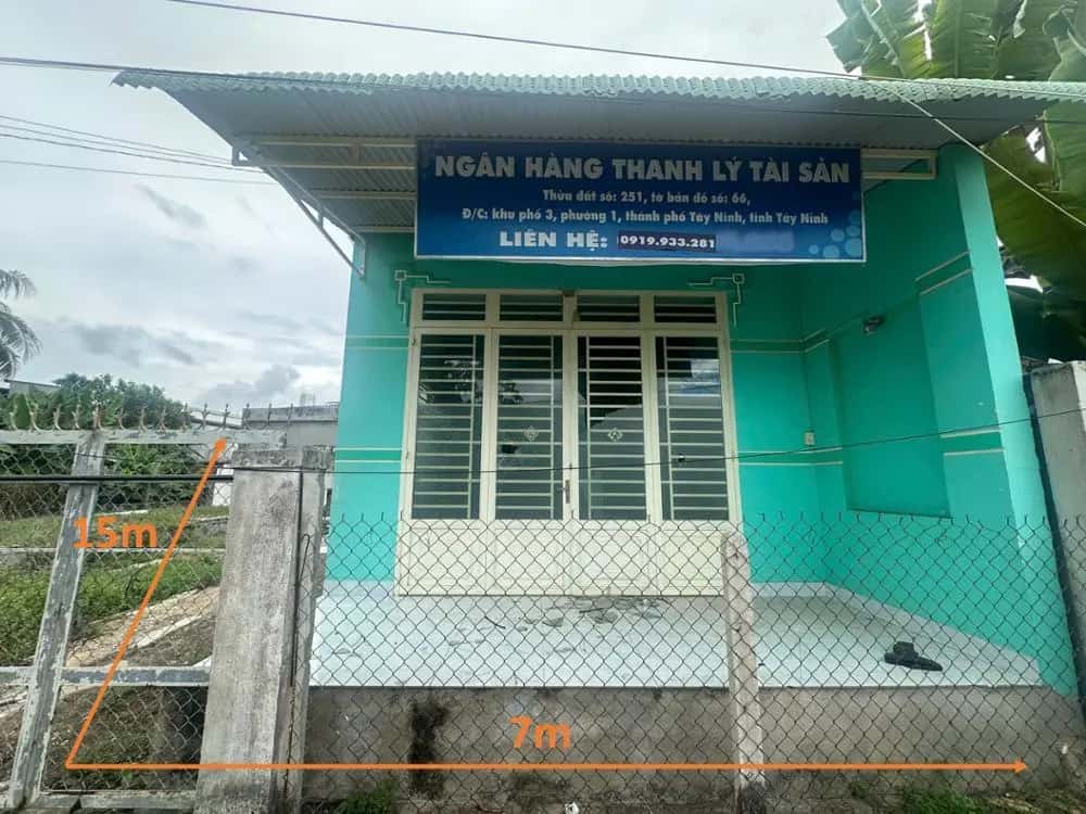 Bán nhà hẻm Nguyễn Đình Chiểu Thành phố Tây Ninh, Tây Ninh – giá 839 triệu — Hình 2