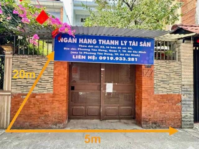 Bán nhà hẻm Đường Trần Xuân Soạn Quận 7, TP.HCM – giá 6.7 tỷ Bán nhà hẻm Đường Trần Xuân Soạn Quận 7, TP.HCM – giá 6.7 tỷ