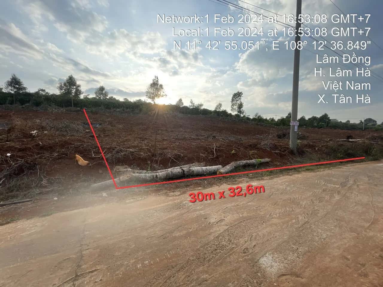 Bán đất Huyện Lâm Hà, Lâm Đồng – giá 668 triệu