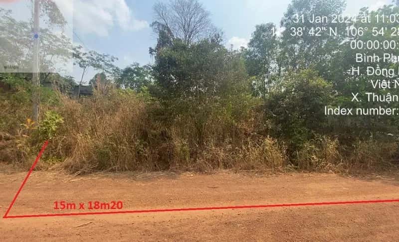 Bán đất Thuận Thành 2 Huyện Đồng Phú, Bình Phước – giá 315 triệu