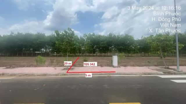 Bán đất Huyện Đồng Phú, Bình Phước – giá 346 triệu