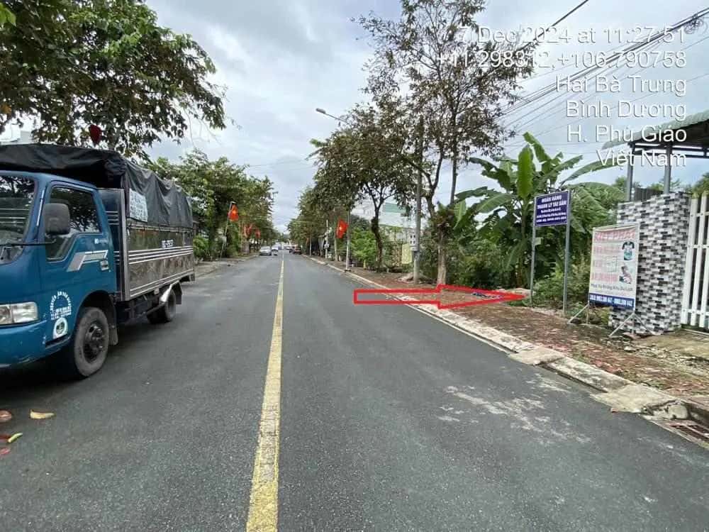 Bán đất Huyện Phú Giáo, Bình Dương – giá 2.3 tỷ