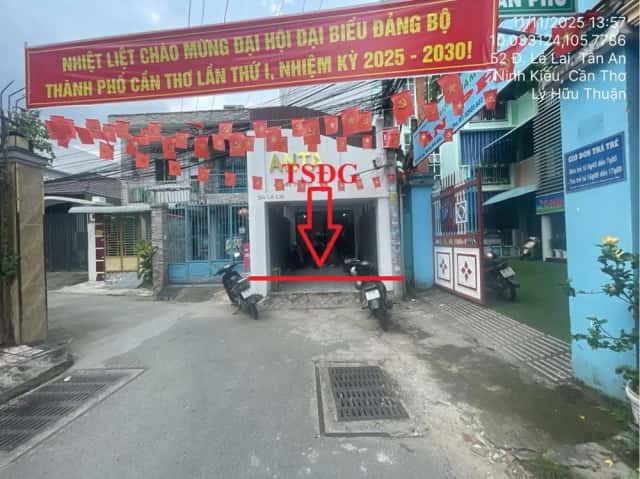 Bán nhà hẻm Đường Lê Lai Quận Ninh Kiều, TP. Cần Thơ – giá 6.6 tỷ