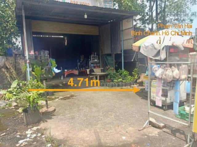 Bán nhà hẻm Đường Nguyễn Văn Bứa Huyện Bình Chánh, TP.HCM – giá 7 tỷ