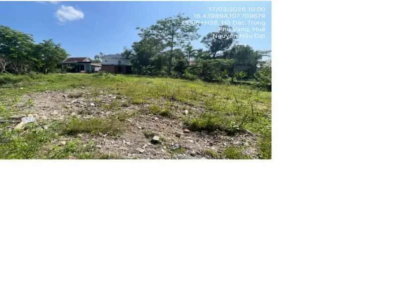 Bán đất Phú Thạnh Phú Vang, Thừa Thiên Huế – giá 883 triệu
