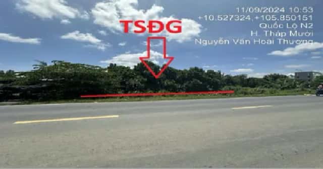 Bán đất Quốc lộ N2 Huyện Tháp Mười, Đồng Tháp – giá 1.6 tỷ