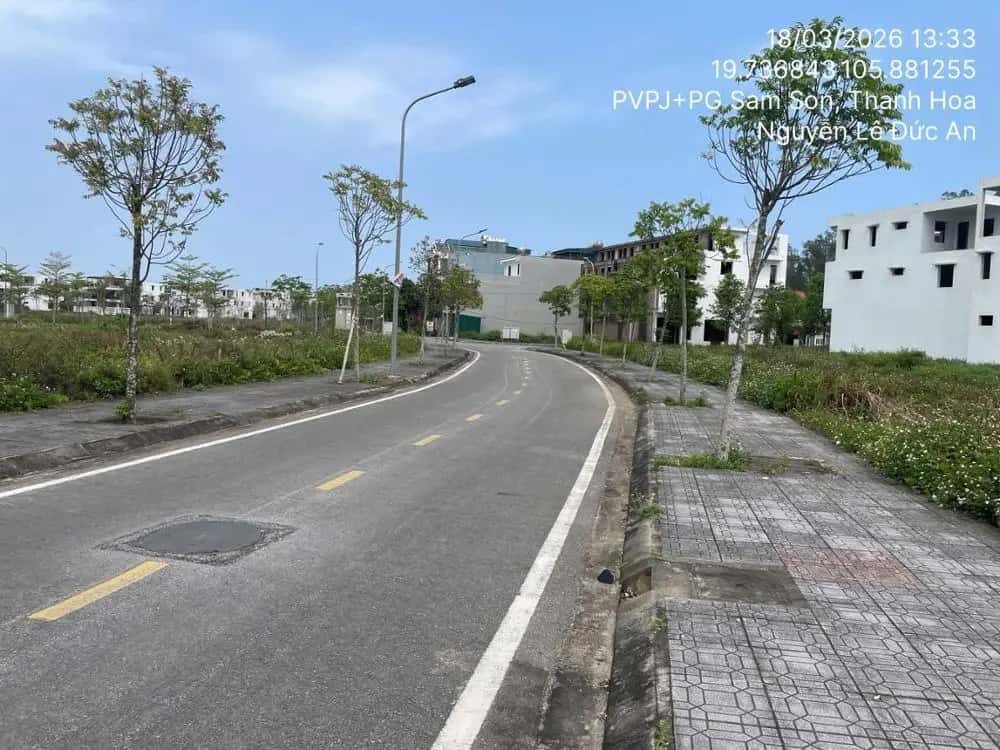 Bán đất Trần Hưng Đạo Thị xã Sầm Sơn, Thanh Hóa – giá 6.6 tỷ