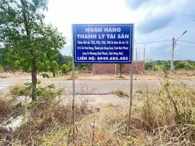 Bán đất Đường tỉnh 741 Thành phố Đồng Xoài, Bình Phước – giá 523.3 triệu
