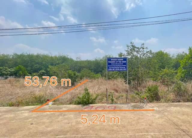 Bán đất Quốc lộ 14 Thành phố Đồng Xoài, Bình Phước – giá 593 triệu