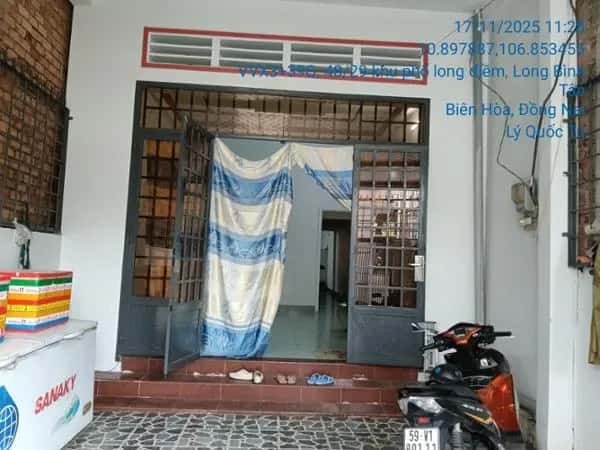 Bán nhà hẻm Thành phố Biên Hòa, Đồng Nai – giá 3.2 tỷ