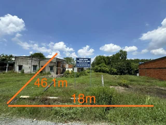 Bán đất Huyện Đức Hòa, Long An – giá 2 tỷ