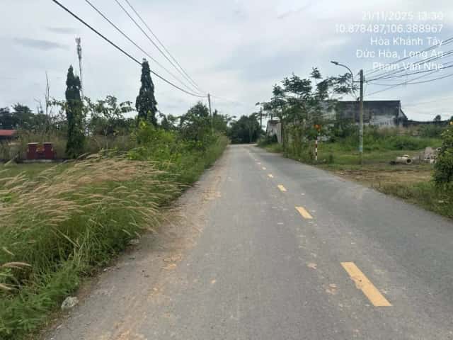 Bán đất Ấp Tân Bình, Hòa Khánh Tây Huyện Đức Hòa, Long An – giá 6 tỷ
