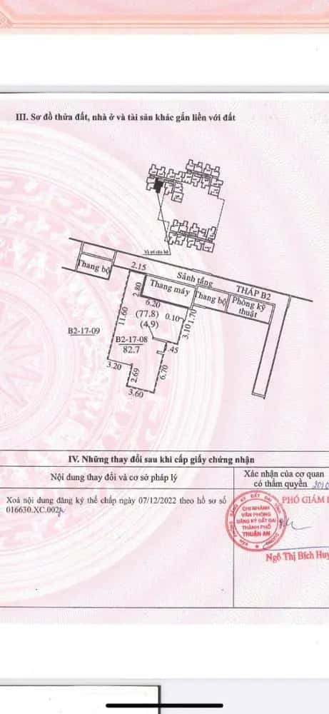 Bán căn hộ chung cư Hữu Nghị Thuận An, Bình Dương – giá 3.1 tỷ