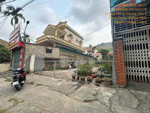 Bán nhà hẻm Lê Hồng Phong Quảng Ninh – giá 1.5 tỷ