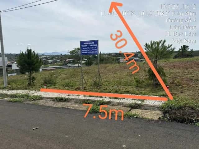 Bán đất Đường Số 3 Huyện Bảo Lâm, Lâm Đồng – giá 724 triệu Bán đất Đường Số 3 Huyện Bảo Lâm, Lâm Đồng – giá 724 triệu