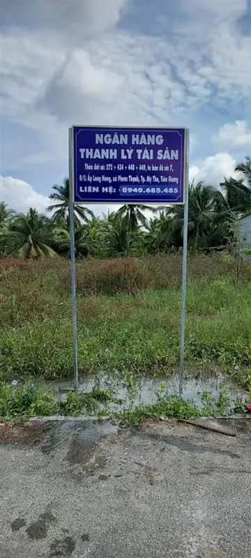 Bán đất Thành phố Mỹ Tho, Tiền Giang – giá 452.3 triệu