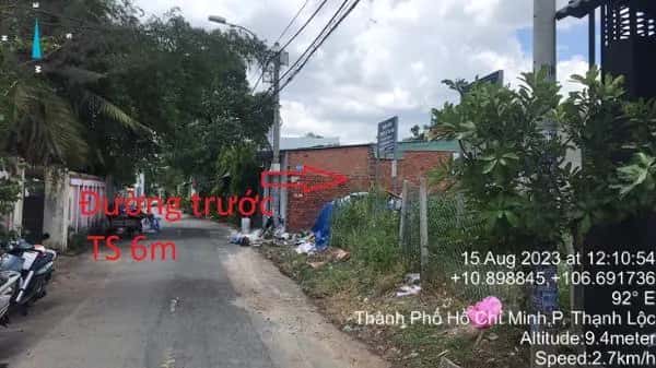 Bán đất Khu Phố 1 Quận 12, TP.HCM – giá 5.3 tỷ