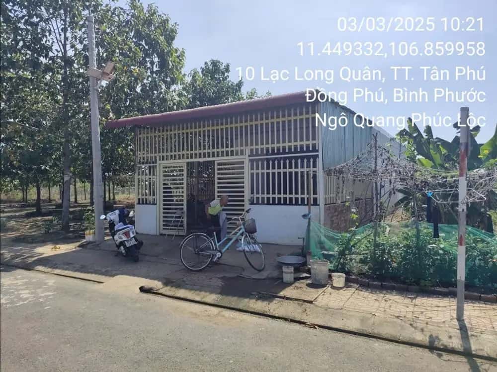 Bán đất Lạc Long Quân Huyện Đồng Phú, Bình Phước – giá 1.1 tỷ