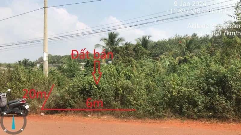 Bán đất Sư Vạn Hạnh Thị xã Bình Long, Bình Phước – giá 1.7 tỷ