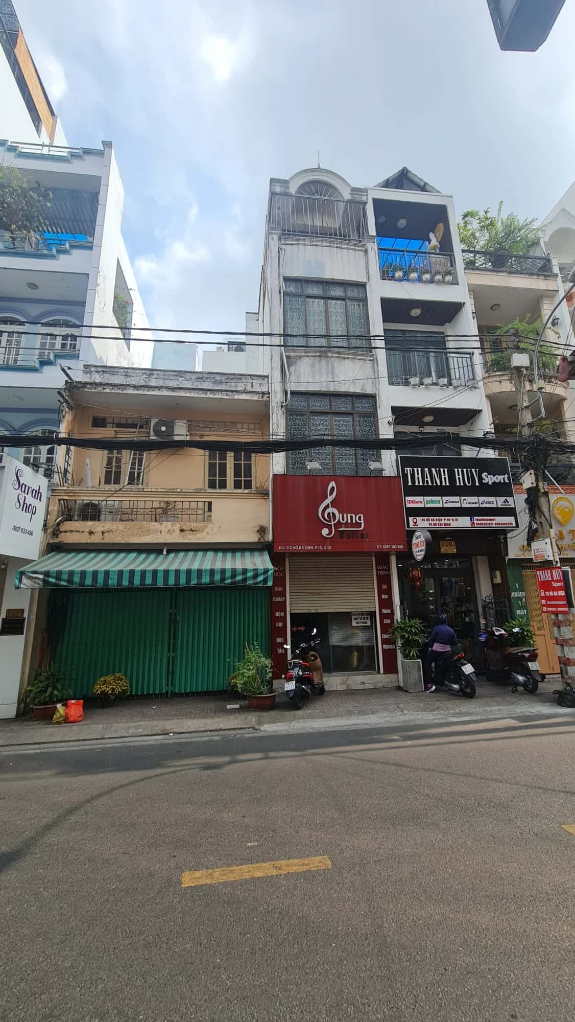Bán nhà mặt tiền Hồ Bá Kiện Quận 10, TP.HCM – 2 phòng ngủ, giá 11 tỷ