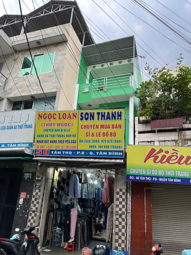 Bán nhà mặt tiền đường Tân Thọ Quận Tân Bình, TP.HCM – 3 phòng ngủ, giá 19.8 tỷ