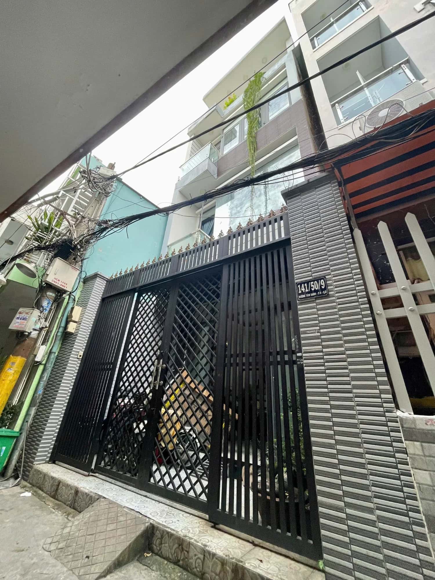 Bán nhà hẻm 141/50/9 Tám Danh Quận 8, TP.HCM – 7 phòng ngủ, giá 8.9 tỷ