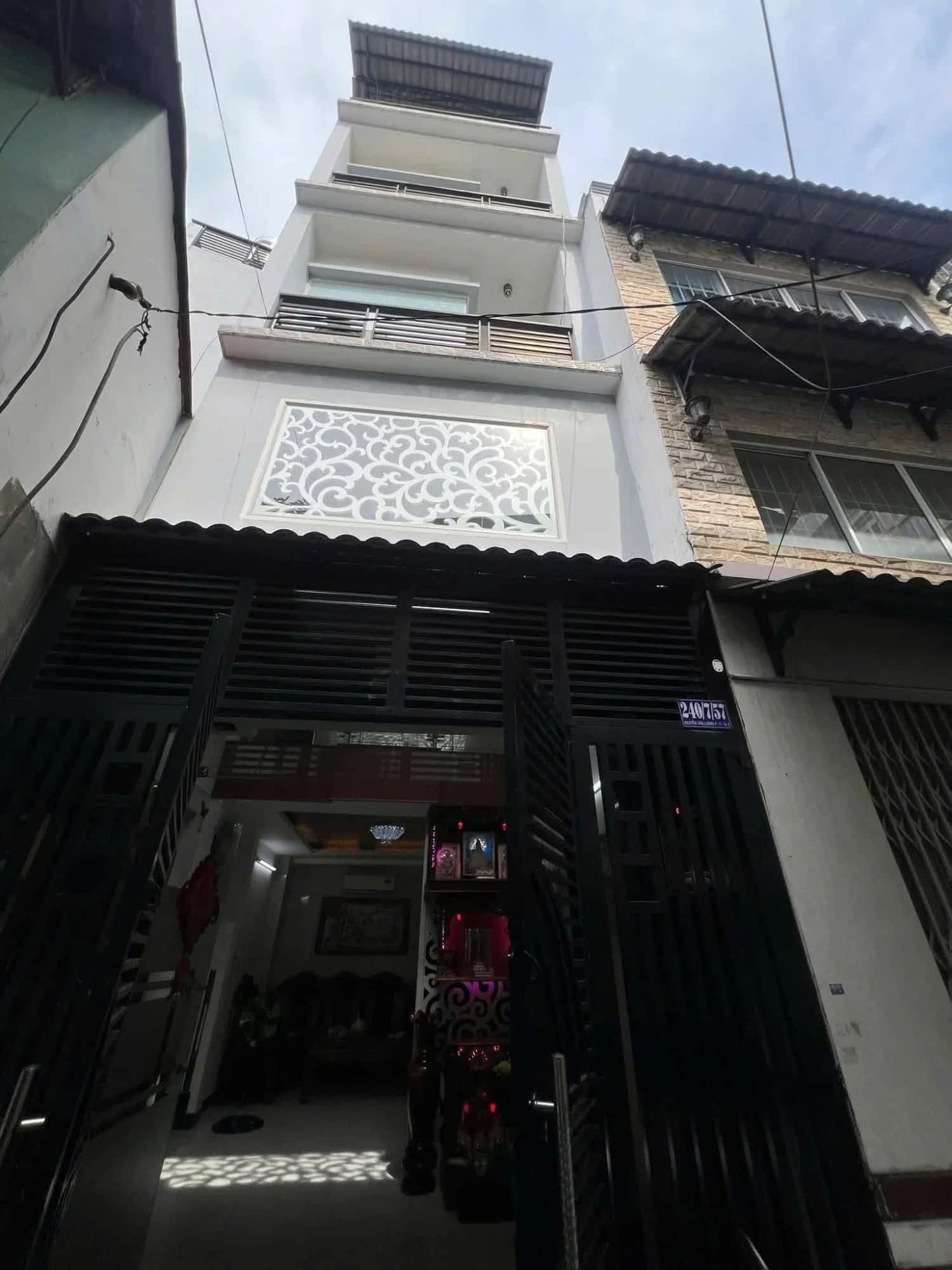 Bán nhà hẻm 240/7/57 Đường Nguyễn Văn Luông Quận 6, TP.HCM – 3 phòng ngủ, giá 5 tỷ