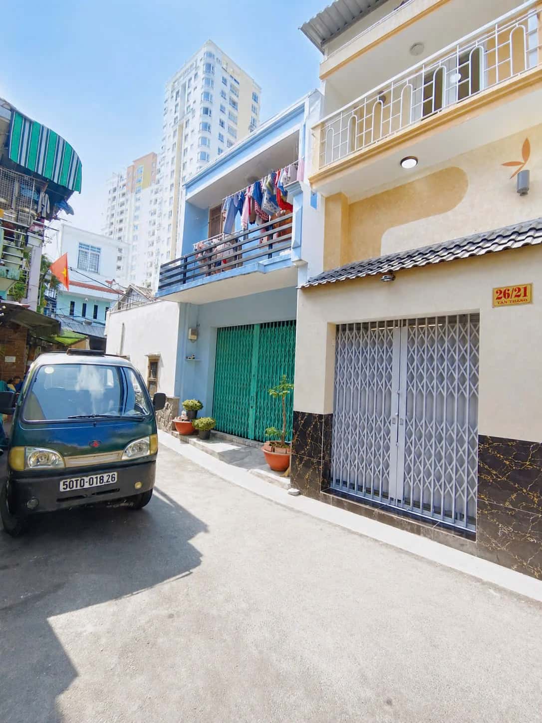 Bán nhà hẻm Đường Tân Thành Quận Tân Phú, TP.HCM – 3 phòng ngủ, giá 3.4 tỷ