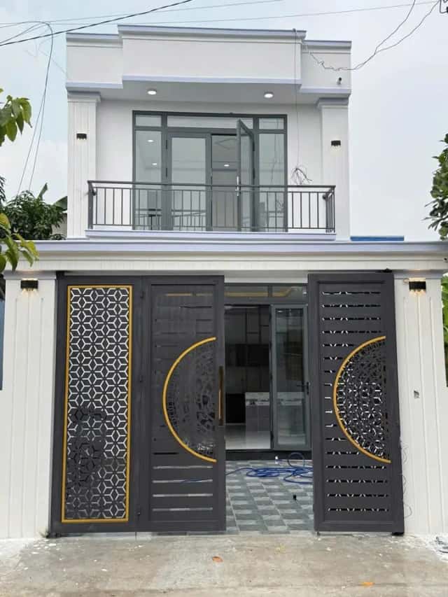 Bán nhà mặt tiền đường D2, khu phố Mỹ Phước III Thành phố Bến Cát, Bình Dương – 2 phòng ngủ, giá 2.2 tỷ