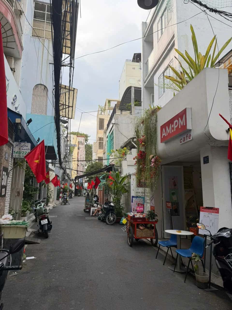 Bán nhà hẻm Lê Thị Riêng Quận 1, TP.HCM – 2 phòng ngủ, giá 17 tỷ