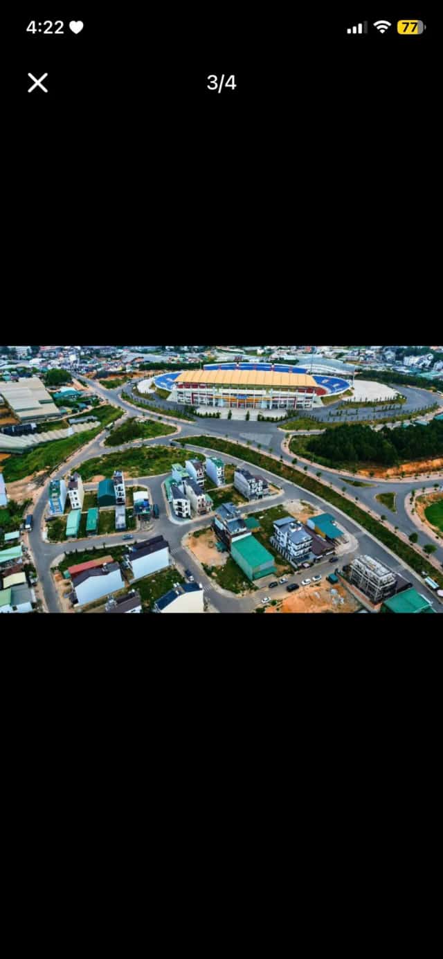Bán đất khu liên hiệp thể thao Thành phố Đà Lạt, Lâm Đồng – giá 5.5 tỷ