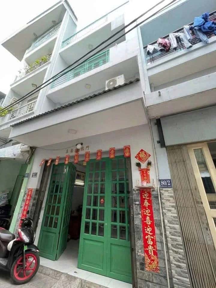 Bán nhà hẻm Miếu Bình Đông Quận Bình Tân, TP.HCM – 4 phòng ngủ, giá 3.9 tỷ
