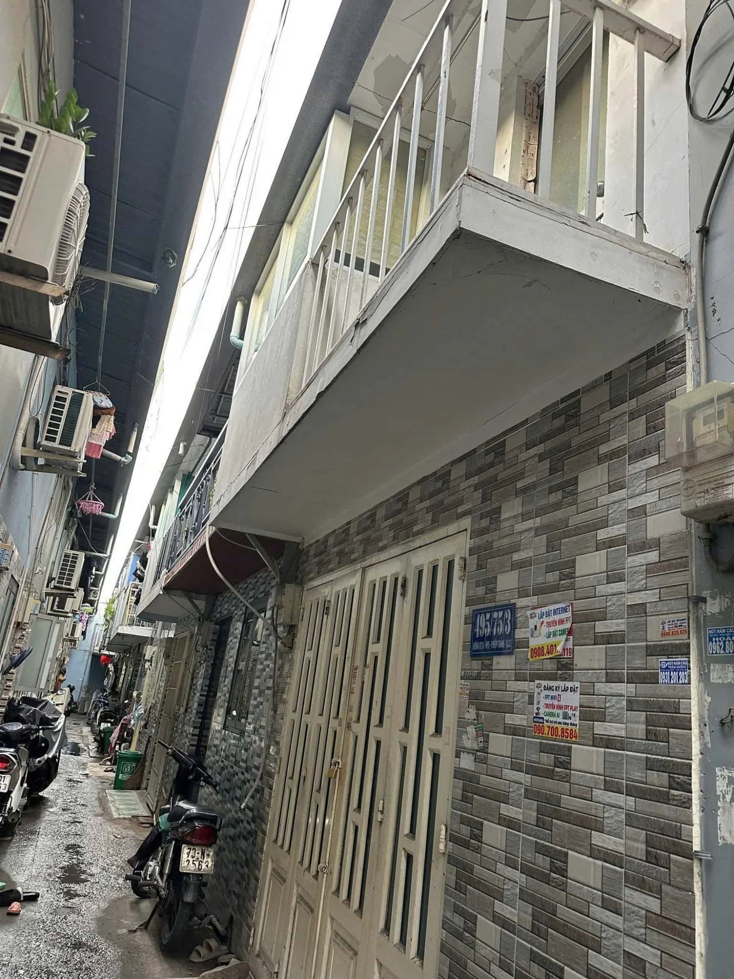 Bán nhà hẻm Hiệp Thành 10 Quận 12, TP.HCM – 2 phòng ngủ, giá 590 triệu