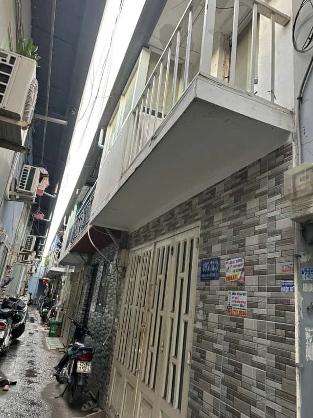 Bán nhà hẻm Hiệp Thành 10 Quận 12, TP.HCM – 2 phòng ngủ, giá 590 triệu