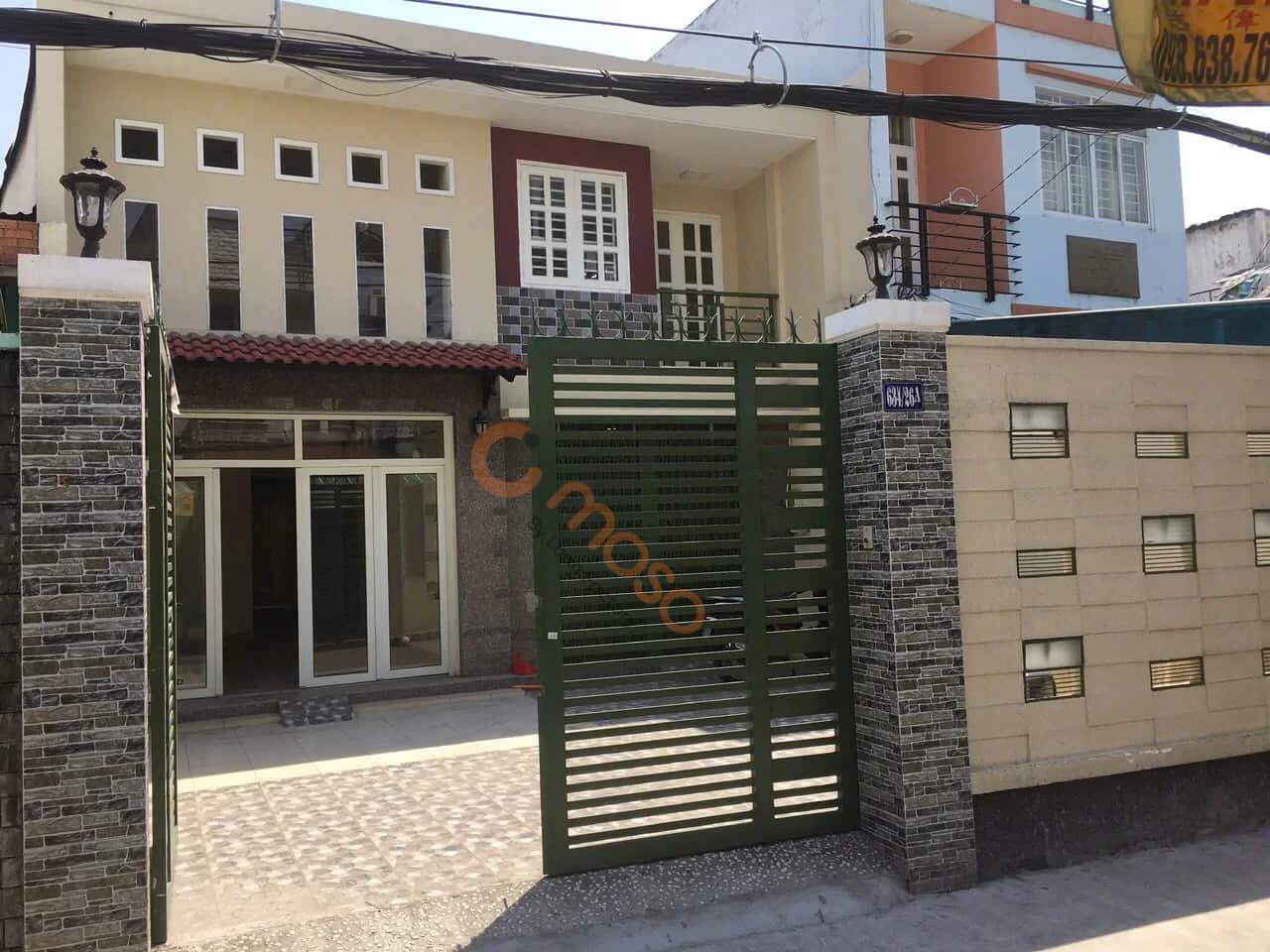 Bán nhà hẻm 634/26A đường Bà Hom Quận 6, TP.HCM – 8 phòng ngủ, giá 18 tỷ