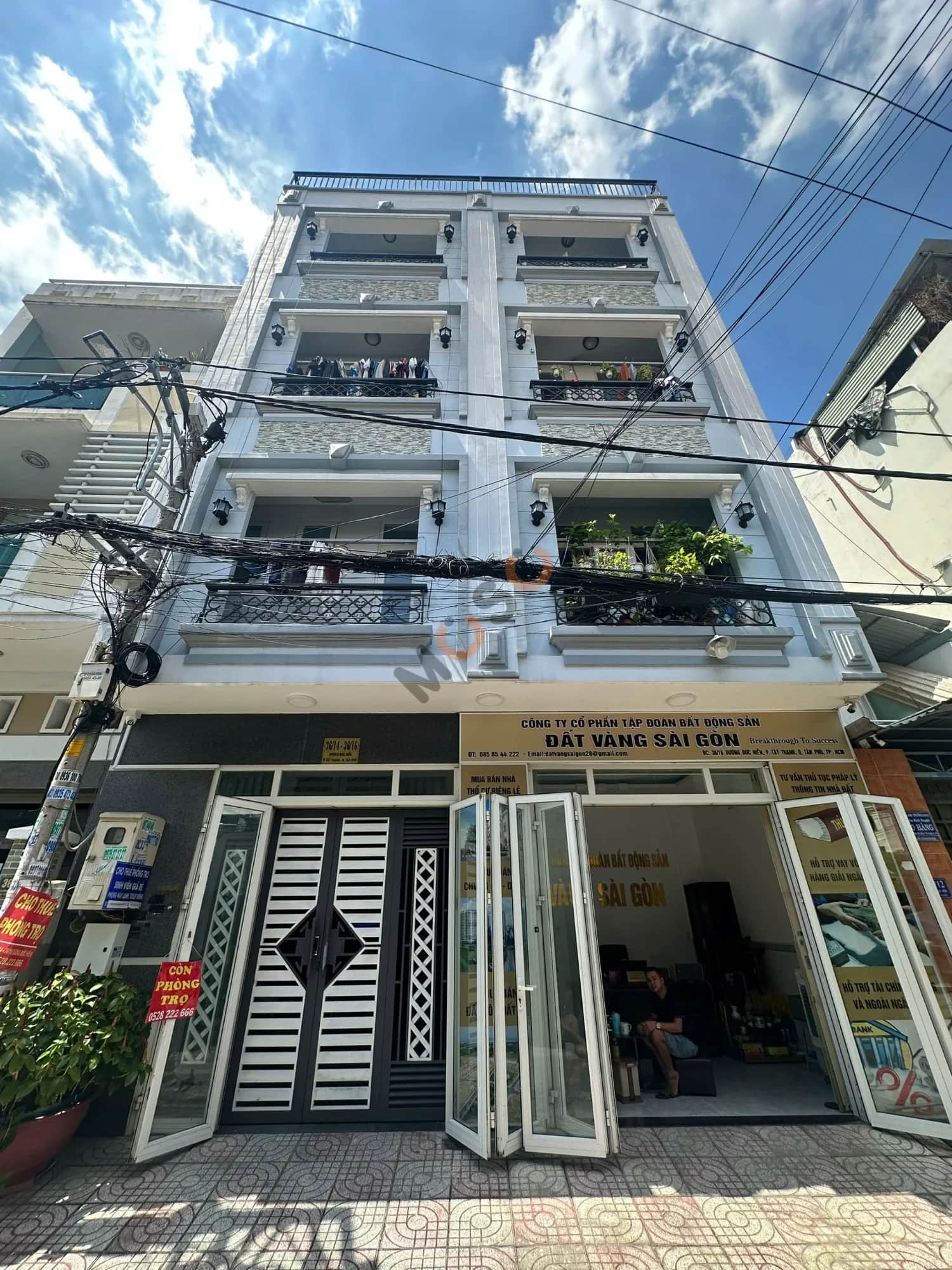 Bán nhà hẻm 36/14-16 Dương Đức Hiền Quận Tân Phú, TP.HCM – 35 phòng ngủ, giá 29.5 tỷ