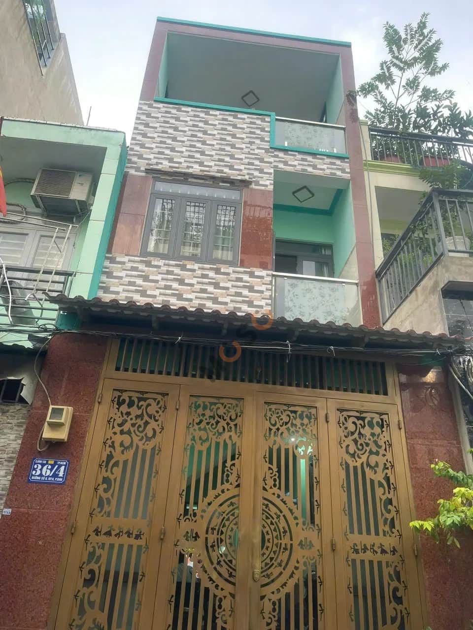 Bán nhà hẻm 36/4 đường số 6 Quận Bình Tân, TP.HCM – 2 phòng ngủ, giá 6 tỷ