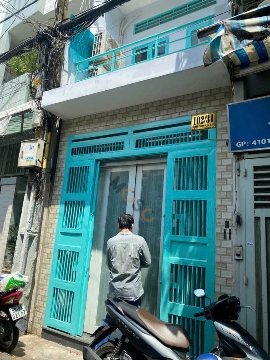 Bán nhà hẻm 102/31 Tô Hiến Thành Quận 10, TP.HCM – 2 phòng ngủ, giá 7 tỷ