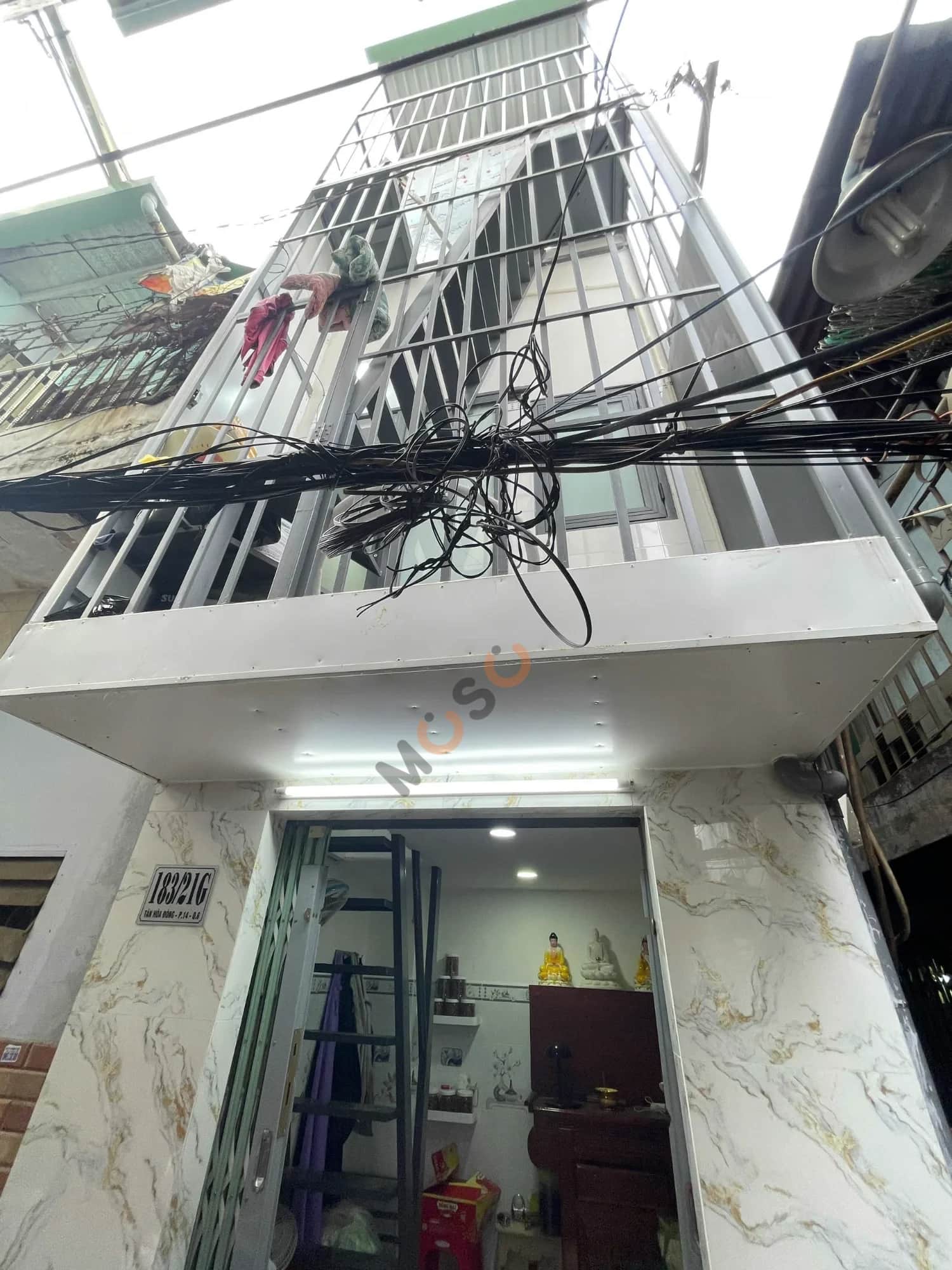 Bán nhà hẻm 183/21G Tân Hòa Đông Quận 6, TP.HCM – 2 phòng ngủ, giá 920 triệu